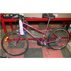 STORM MOUNTAIN BIKE WITH NEW HELMET.