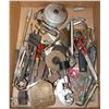 Image 1 : BOX OF ASSORTED TOOLS INCL PUNCHES