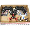 Image 1 : SET OF 2 RC DUELLING COBRA  DRONES WITH REMOTES