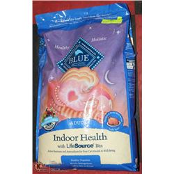 BLUE BUFFALO ADULT CAT INDOOR HEALTH FOOD 15LBS