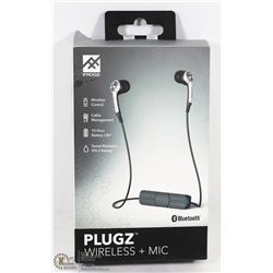 NEW IFROGZ PLUGZ BLUETOOTH EARPHONES + MIC