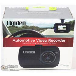 NEW UNIDEN IWITNESS DASH CAM W/ 8GM MEM CARD