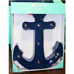 NEW MARQUIS BLUE LIGHT  ANCHOR WITH FINISH