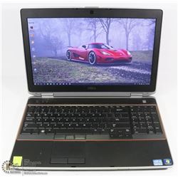 BUSINESS CLASS DELL LATITUDE iNTEL i5 e6520 LAPTOP