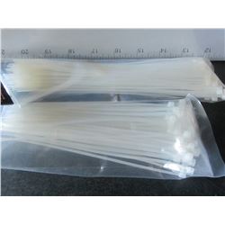 2 new packs cable/zip ties / 6" & 8" - 100 pieces per pack