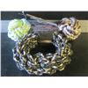 Image 1 : New lot of 3 Braided rope pet toys / 2 balls and 1 hoop