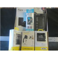 HUGE VALUE electronics lot / 32gig flash dr. / 4000 portable phone charger