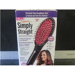 New Simply straight ceramic straightening Brush