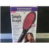 Image 1 : New Simply straight ceramic straightening Brush