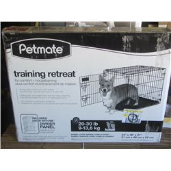New Petmate Training retreat / 20-30lb dogs / beagles/cocker spanials/etc.
