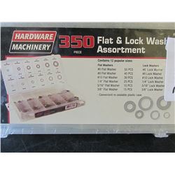 New 320 piece flat & lock washer assortment