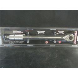 New Powerbuilt Torque wrench / 3/8 drive / 10 - 80 ft lbs