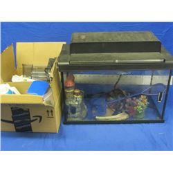 Fish Tank with all accessories/canopy