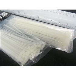 2 New cable/zip ties / 6" & 8" / 100 in each pack