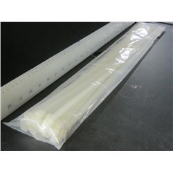 New 24 " Long cable/zip ties / Heavy Duty 9mm x 24" -  25 pieces