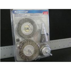 New MasterCraft 4 piece brushes and wheel set
