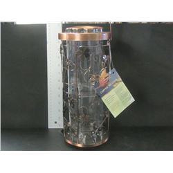 New Copper Meadow bird feeder / holds 4lbsof seed / 8 feeding ports