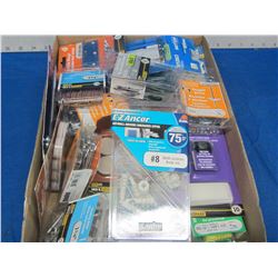 Huge lot of hardware / deck screws / nails / anchors / sliders and more