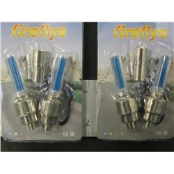 New Fireflies valve stem motion sensor LED lights