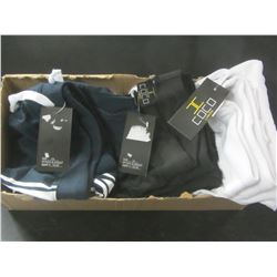 3 New Coco Limon women's sweat pants size 1x / navy/black/white / 44.00 tags each