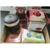 Image 1 : Large lot of New kitchen items / Thermos double wall snack jar / citrus juicer / baking molds