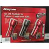 Image 1 : New Snap -On LED set of 3 Flashlights with batteries