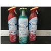 Image 1 : Lot of 3 New Febreez air Effects / 2 Cranberry / 1 Pine