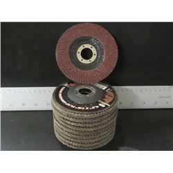 New 4 1/2" flap disk grinding wheel / Very good quality / we use these in our metal shop