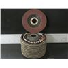 Image 1 : New 4 1/2" flap disk grinding wheel / Very good quality / we use these in our metal shop