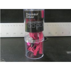 New Dinosaur Driver Zipper Headphones