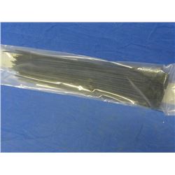 New 14" Heavy Duty black cable / zip ties