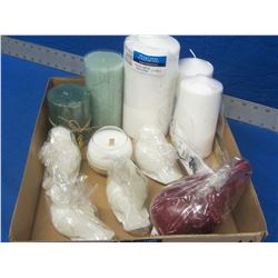 Whole flat of assorted Candles / 11 in total