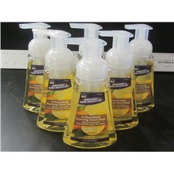 6 New antibacterial Foaming hand soap lemon / 7.5 fl oz each