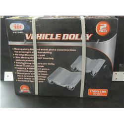 Case of 2 New Vehicle dolly's / excellent for side x sides or Quads