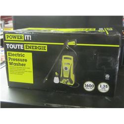 New Electric Pressure Washer / 1600 psi - 1.35 gpm