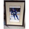Image 1 : Framed 11x14 Action Photo   Auston Matthews Signed with COA