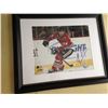 Image 1 : Framed Martin Havlat Signed 8X10 Glossy Photo with Matching COA