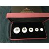 Image 1 : 2013 Silver Maple Leaf Fractional Set - 5 coins-1, 1/2, 1/4, 1/10, 1/20oz