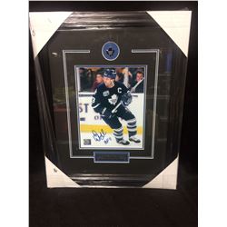 DOUG GILMOUR AUTOGRAPHED 16" X 20" FRAMED PHOTO WITH MATCHING  COA