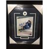 Image 1 : EDDIE SHACK AUTOGRAPHED 16" X 20" FRAMED PHOTO WITH MATCHING COA