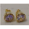 Image 1 : Ladies Benjamin Gold Custom Earrings