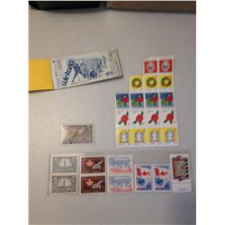 Old Stamps and Lottery Tickets