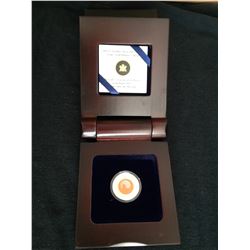 2011 - $5 Sterling Silver and Niobium - Full Hunter's Moon