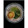 Image 2 : 2014 - $20 Fine Silver Coin - Water-lily and Leopard Frog