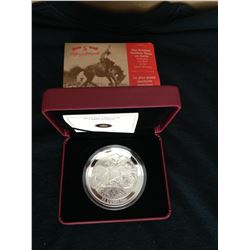 2012 - $50 5 oz Silver Coin -100th Anniversary of the Calgary Stampede