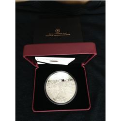 2013 - $50 5 oz Silver Coin -The Shannon and The Chesapeake