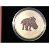 Image 2 : 2012 - 25 cent Coloured Coin - Prehistoric Creature - Pachyrhinosaurus Lakustai