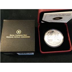 2013 - $20 Fine Silver Coin - Group of Seven - Nova Scotia Fishing Village - Arthur Lismer