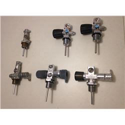 Lot of First Stage Valve For Scuba Diving Tanks