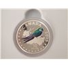 Image 3 : 2015 - $10 Fine Silver Coins - Colourful Songbirds of Canada- Music Box Collector and Set